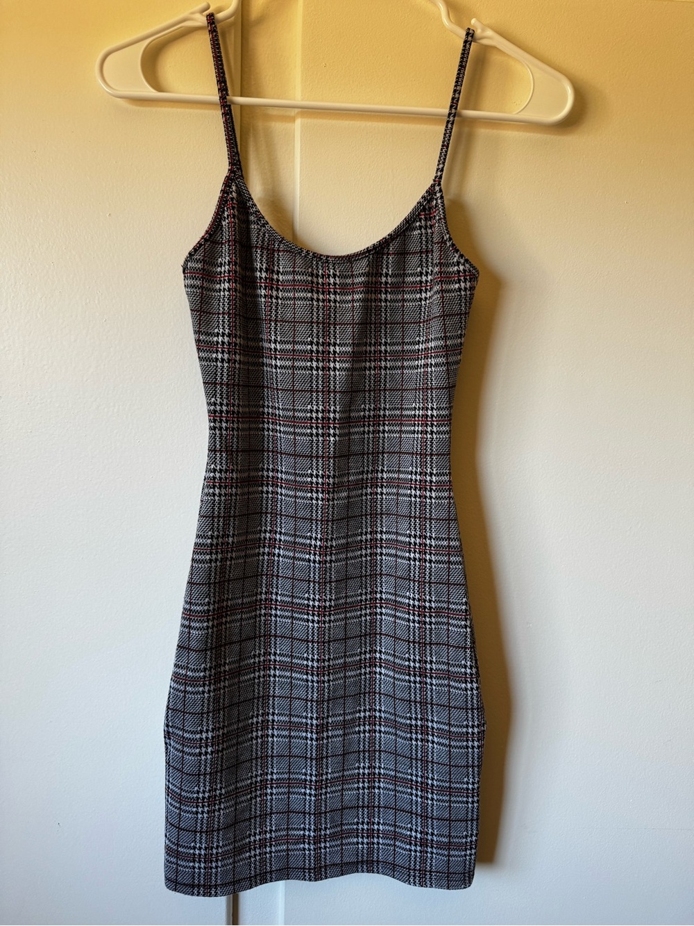 Plaid Mini Dress
